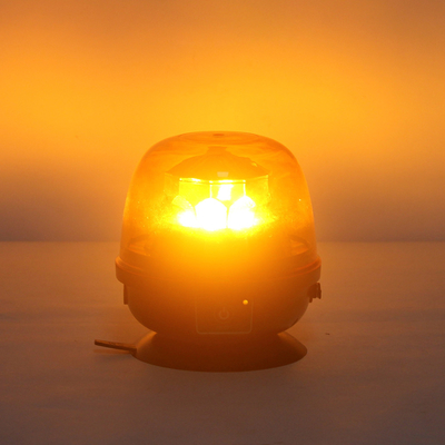 Wireless Remote Control Rechargeable LED Warning Light Beacon With Strong Magnet