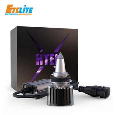 12v H11 Led Headlight Bulb , Etclite 6000k Halogen Headlight Bulbs