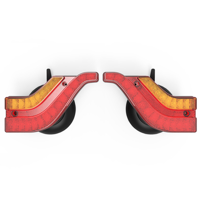 Chargeable Wireless Trailer Light Kits Rear Stop Plate Trucks Magnetic Led Tail Light