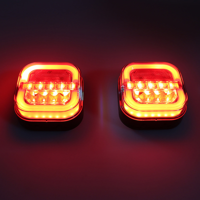 12V - 24V Wireless Magnetic Led Trailer Light Kits Led Indicated Truck Lamp