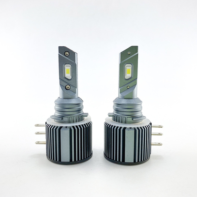 Aluminum Car Led Head Light Canbus Fan Cooling Ip68 Waterproof H15 Auto Front Led Headlight