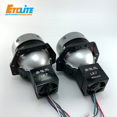 Bi-Led Projector Laser Lens Headlight Lamp Universal 3.0 Inch Retrofit Cool White Car Low High Beam Bright Lights