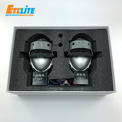 70W 9600Lm 3Inch Bi Led Laser Projector Lens Headlight For Universal Car With High And Low Beam