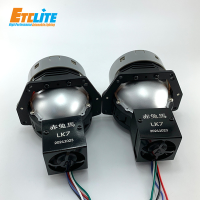 70W 9600Lm 3Inch Bi Led Laser Projector Lens Headlight For Universal Car With High And Low Beam